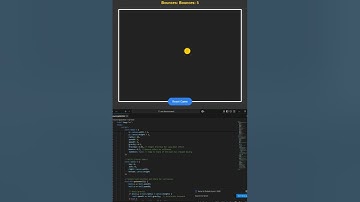 Physics-Based Bouncing Ball Simulation 🏀 | JavaScript & Canvas Magic!