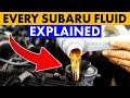 How To Replace Every Fluid In Your Subaru Like a Pro