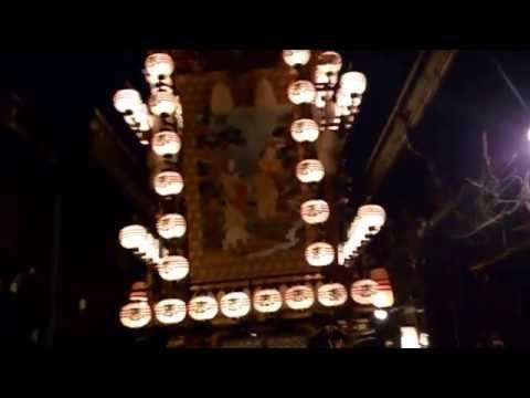 春の高山祭り（夜祭り）2014