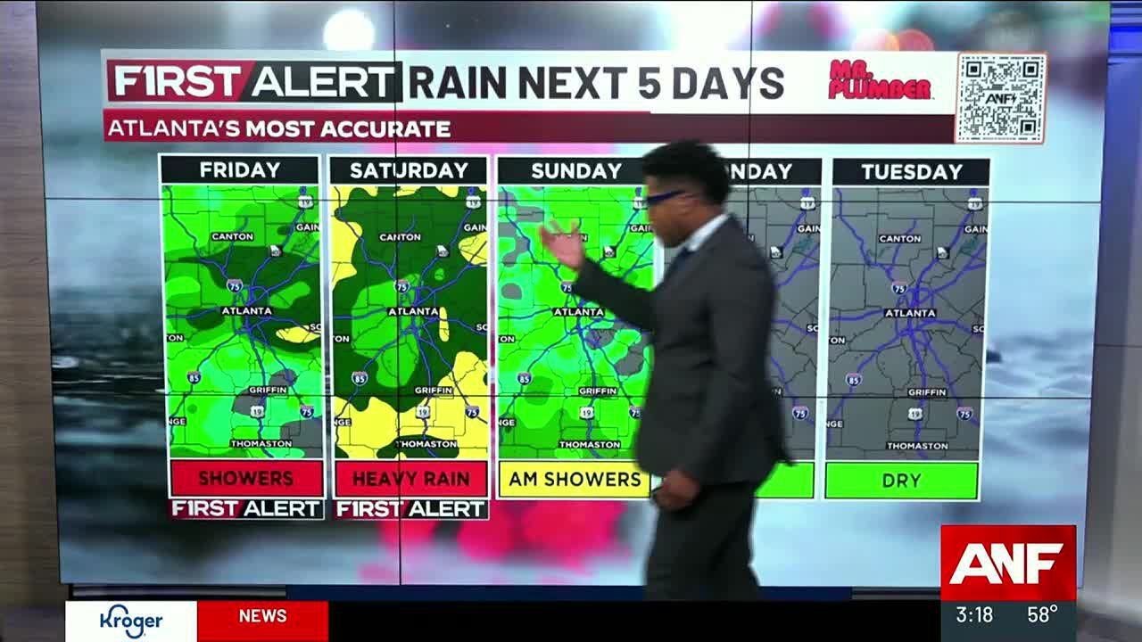 First Alert | Scattered rain returns tomorrow - YouTube