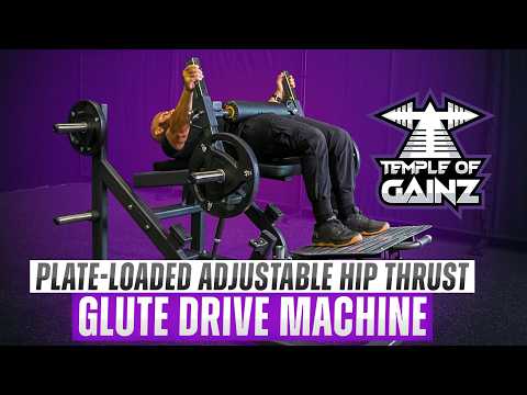 Adjustable Hip Thrust Glute Drive Machine: Product Showcase