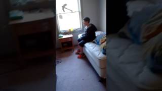 Psycho kid destroys modded controller!!!!!
