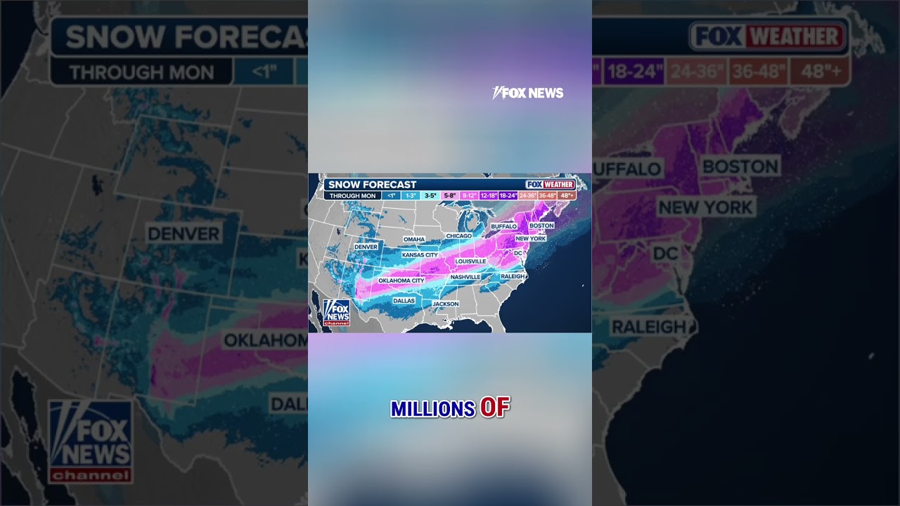 JUST IN: More than 15K flights disrupted by MASSIVE winter storm #foxnews #news #shorts