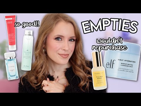 EMPTIES: January 2022 // Products I Used Up! Would I Repurchase?
