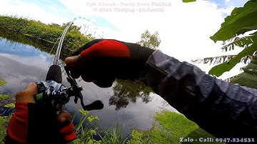 Chuyến câu ở rừng U Minh Thượng - Đụng phải Hugo gãy cả cần | Nhái Hơi Bulls B45 Lập Công Chống Móm