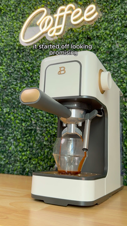 Drew Barrymore’s espresso machine - is it good? #coffee