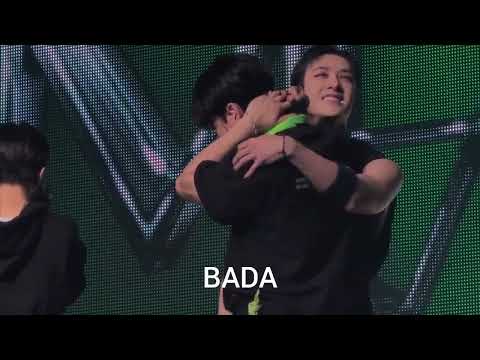 تشان و هوه يهدي سكيز لما كانوا يبكون في الكونسرت