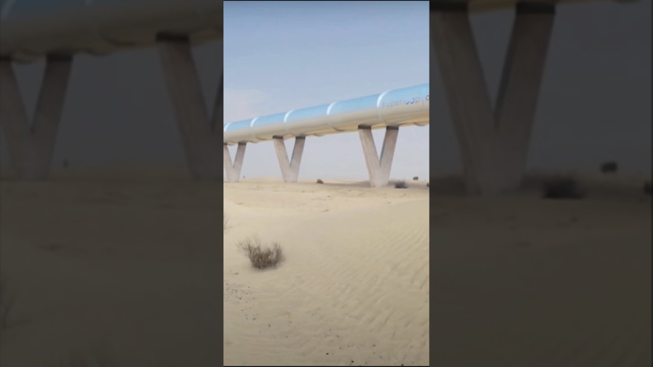 Dubai’s Futuristic Train - Hyperloop