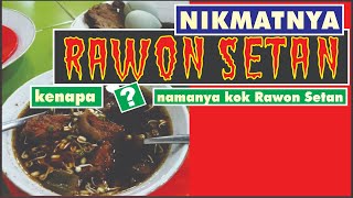 RAWON SETAN SURABAYA   Nikmat dan Kenapa Dinamakan Rawon Setan