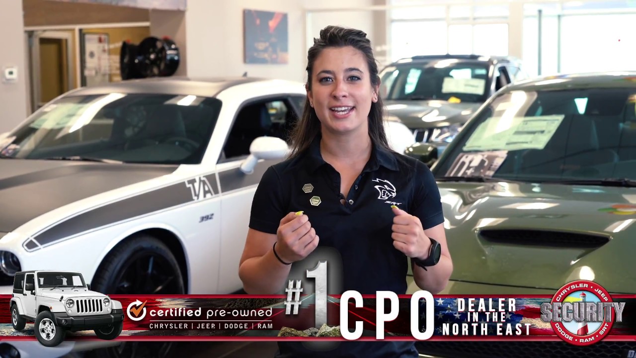 3 Dealer in the USA 1 CPO Dealer in the Northeast! Security Dodge