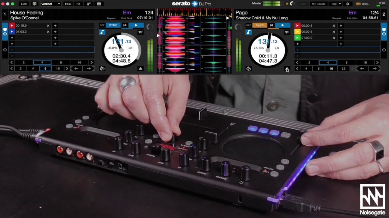 KORG Kaoss DJ Controller: Having a Mix