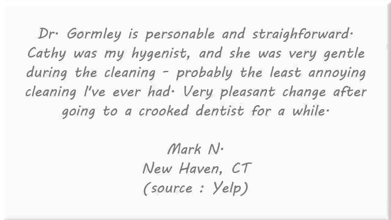 Dr. Laurence B Gormley, DDS REVIEWS New Haven, CT Dentist Reviews