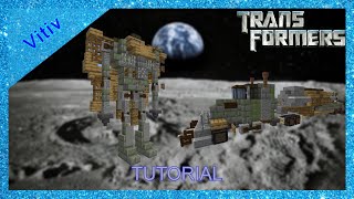 Transformers Megatron in Minecraft - 1:1 Scale - Tutorial