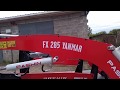 Фронтальная установка (кун) на YANMAR F 285.