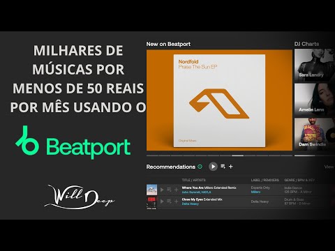 COMO USAR O BEATPORT STREAMING Parte1 MILHARES DE MÚSICAS GASTANDO MENOS DE 50,00 REAIS POR MÊS
