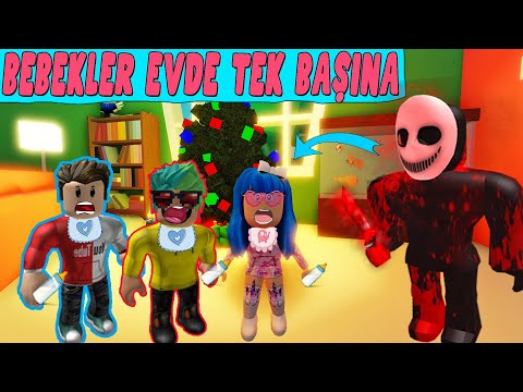 BEBEKLER EVDE TEK BAŞINA ! 😱 [ KOMİK HİKAYE ] | ROBLOX DAYCARE THE STORY 🎄 🎅