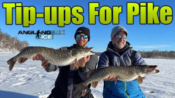 Ice Fishing - Spooling A Tip-Up 