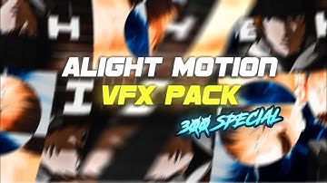 ALIGHT MOTION PACK FOR EDITING ! SHAKE, TEXT EFFECTS, TRANSITION
