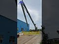 #maxtech The Maxtech 2.5T40M knuckle-jib crane, also known as a folding arm crane,