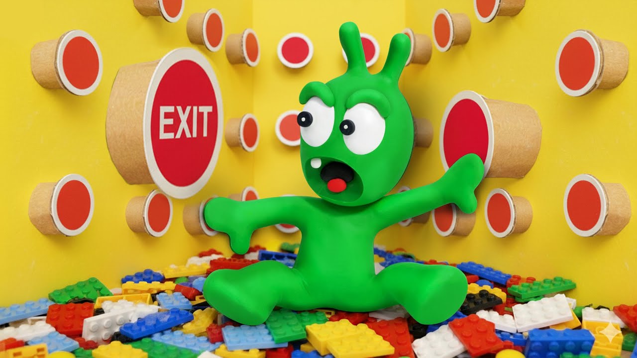 Oh No! Pea Pea Activated the Alien’s 1000-Button Room – What Happened Next?