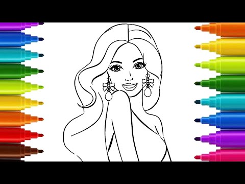 رسم اميرات ديزني - YouTube