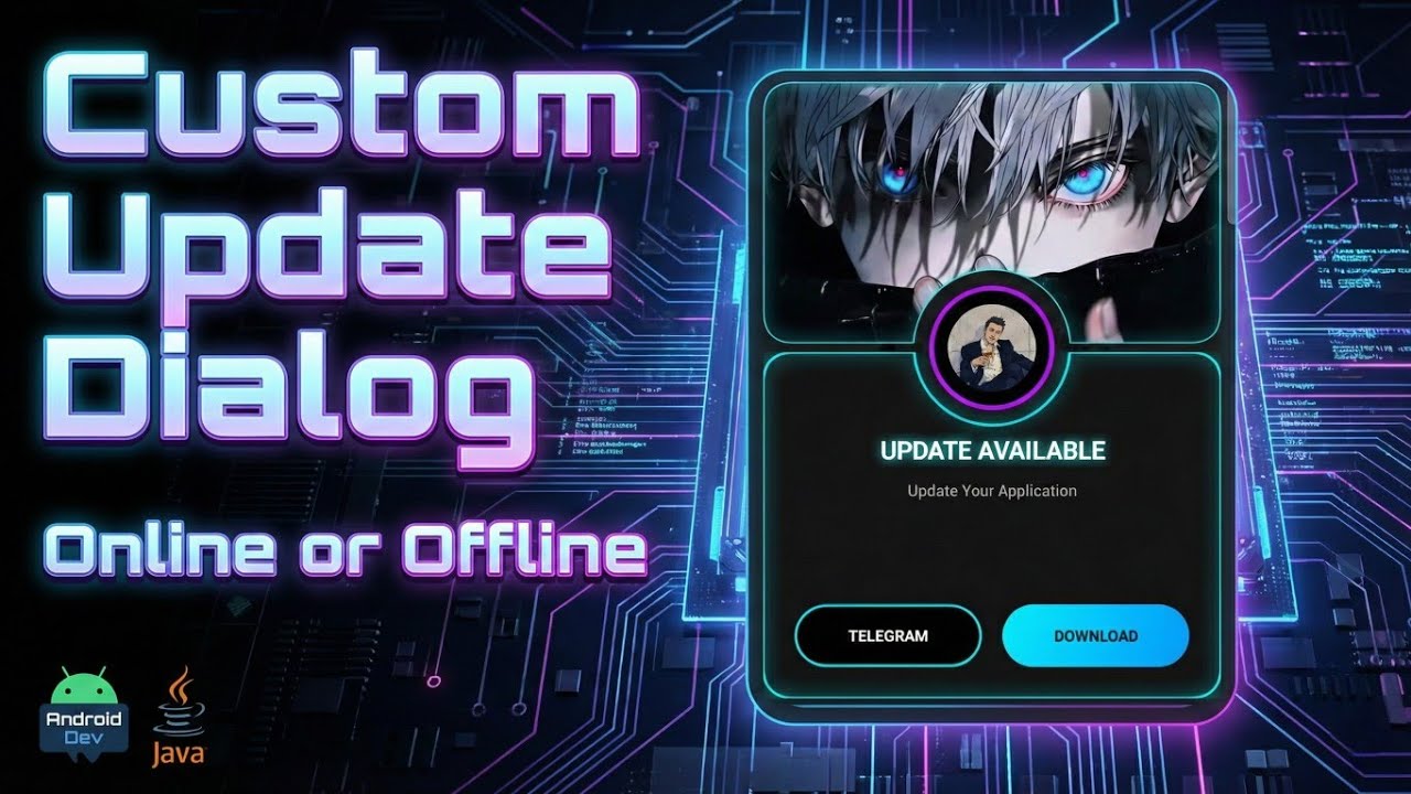 Custom Update Dialog Online or Offline