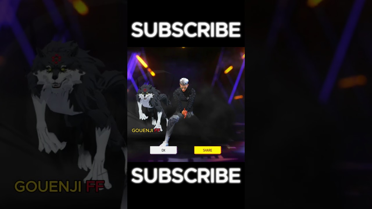 Ten Shadows Technique Totality Emote | Free Fire 