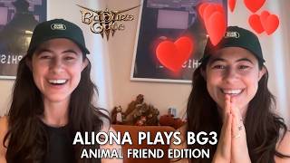A stream for animal lovers of Baldur's Gate - Aliona And Animal Defence League play BG3