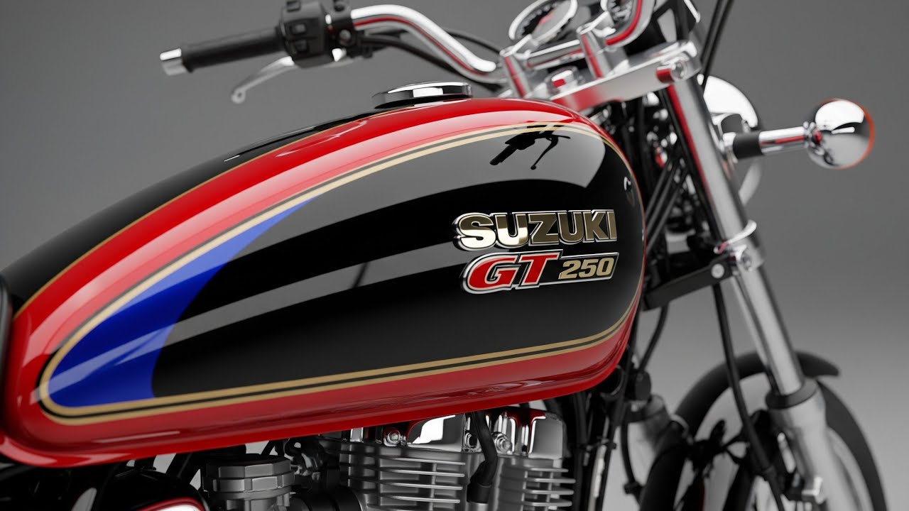 It's officially Suzuki GT 250 2026 😱 – The Legend Returns with