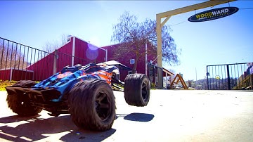 EPIC E-Revo Action @ Woodward West! | Traxxas