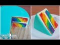 Rainbow Cake Recipe ( One Pan Recipe )