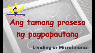 Tamang proseso sa pagpaparelease ng loan