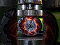 Ferrari SF90 Glowing Brake Crush #crushing #hydraulic