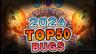 Top 50 Hearthstone Bugs of 2024