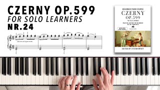 Czerny op.599 nr.24 Piano Tutorial | Practical Method for Beginners