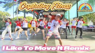 【 I Like To Move It 】 Remix Fitness Dance | Retro Tiktok Dance | 健康舞 舞蹈 | Crystalboy Zumba 槟城网红导师 |