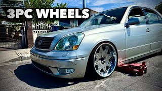 NEW 3PC WHEELS FOR THE LEXUS LS430?