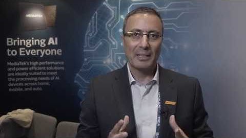 MediaTek Demonstration of AI Human Pose Tracking