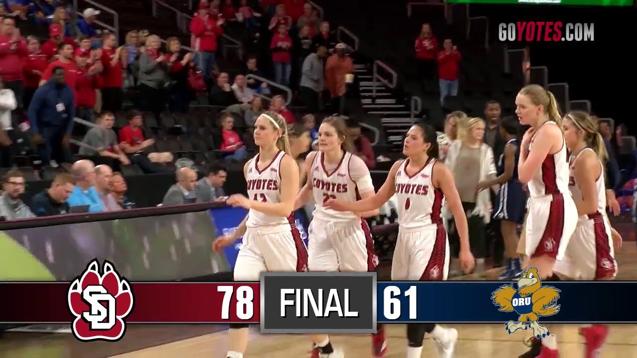 coyotes don edwards WBB Highlights: South Dakota 78, Oral Roberts 61