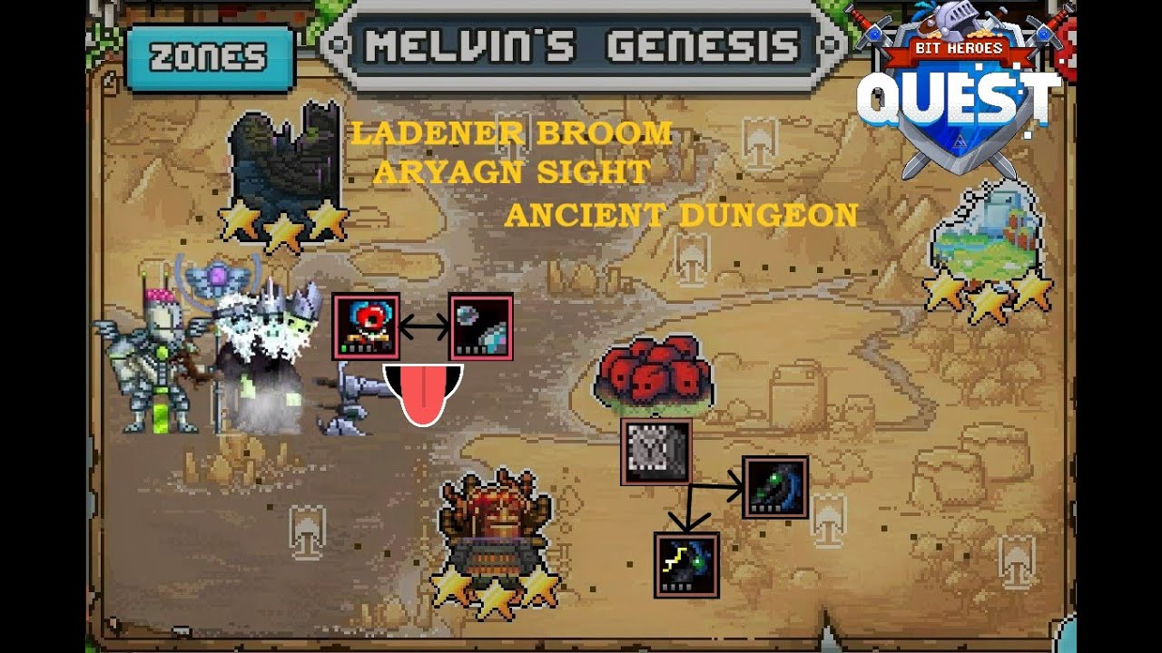 LADENER BROOM / ARYAGN SIGHT ANCIENT DUNGEON THIDUNA CONFLUX ZONE 11 D4 ...