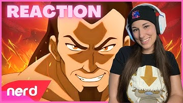 REACTION | Avatar: The Last Airbender Song | HAIL THE FIRE LORD | #NerdOut | Fire Nation Song