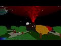 Roblox the unkown island  volcano live event