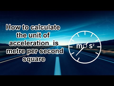 Why is the Unit of Acceleration Meter per Second Square? | Explained with Simple Logic