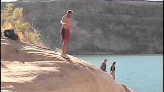 Funny Lakepowel Belly Flop