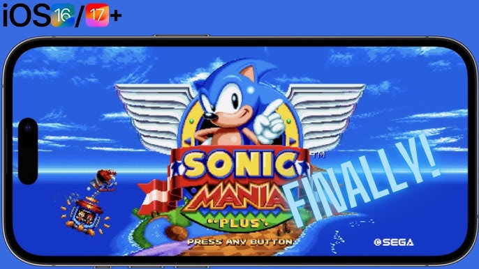 Sonic Mania Plus Android - Now With Visible Controls 