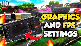 Apex Legends Mobile Best Graphics + FPS Settings 🔥 For Any Device 😱