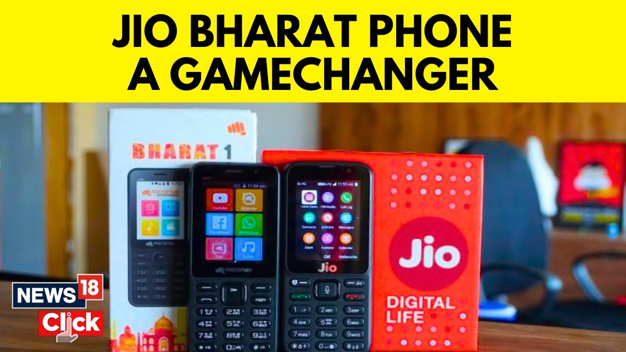 Jio Bharat 4G Phone Launched For Just ₹999 | Jio Bharat V1 4G | Jio Bharat V1 Phone | News18