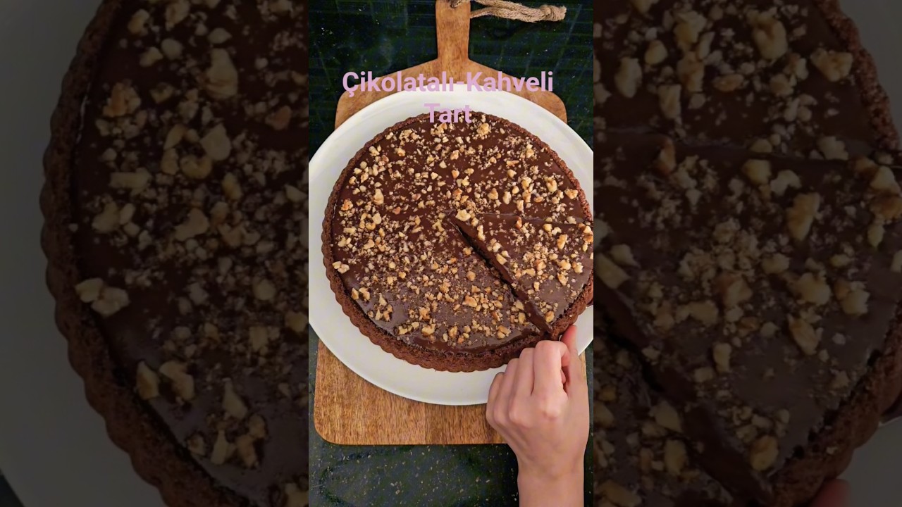 Çikolatalı – Kahveli Tart Kek (çok pratik!)
