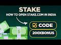 How to Open Stake.com in India 🇮🇳 | Step-by-Step Access Guide (2026)