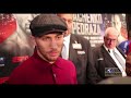 Vasyl Lomachenko interview (Lomachenko vs Pedraza)